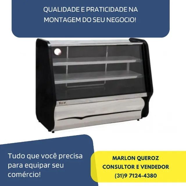 Balcão Refrigerado Ormifrio 1,25M 2 Placas