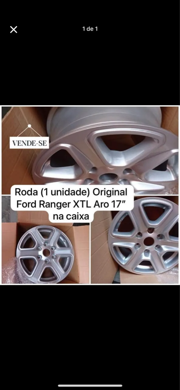 Roda Ford Ranger XTL Aro 17" Original