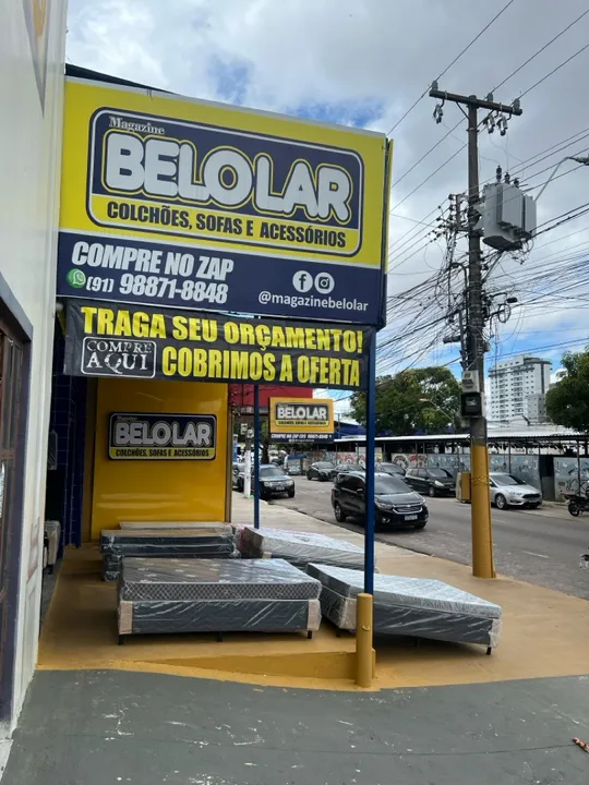 Colchões e Bases Belolar - Promoção Imperdível!