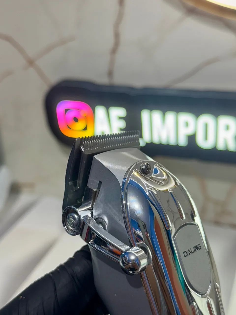 Máquina de Cortar Cabelo Profissional Daling - Nova! - Foto 5