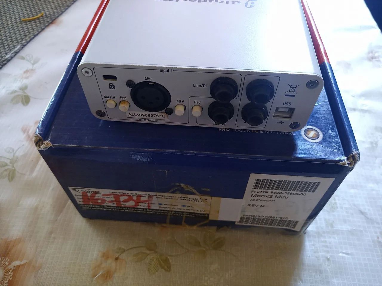 Áudio Mbox Mini - Digidesign - Foto 4