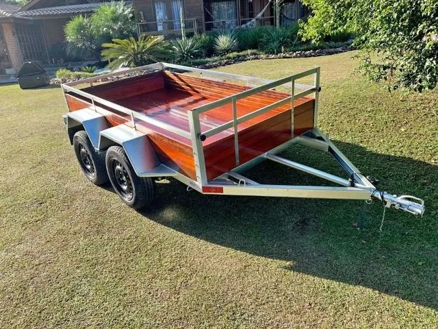 Reboque para mini escavadeira fazendinha dacla - Foto 5