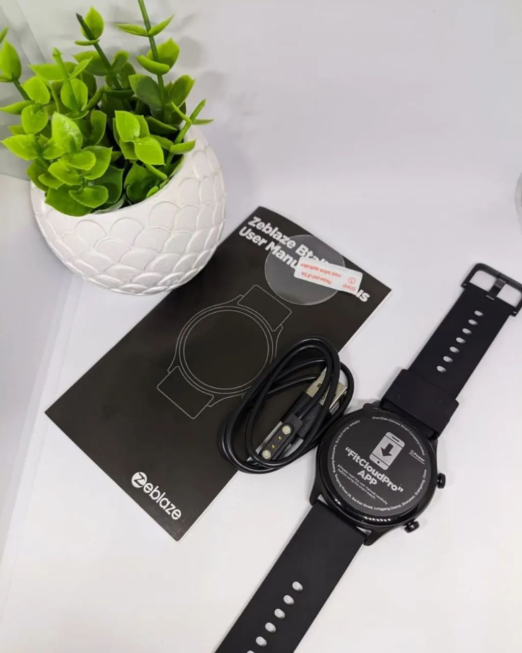 Smartwatch Zeblaze Btalk 3 Plus á Prova Dágua e com película  - Foto 2