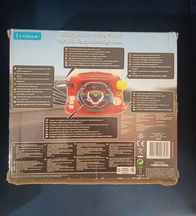 Volante Ferrari para crianças - Brinquedo educativo - Foto 3