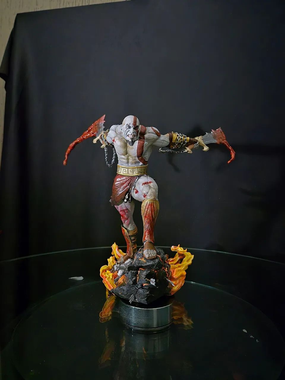 Kratos Action Figure - God Of War - Impressão em Resina 3d - Foto 3