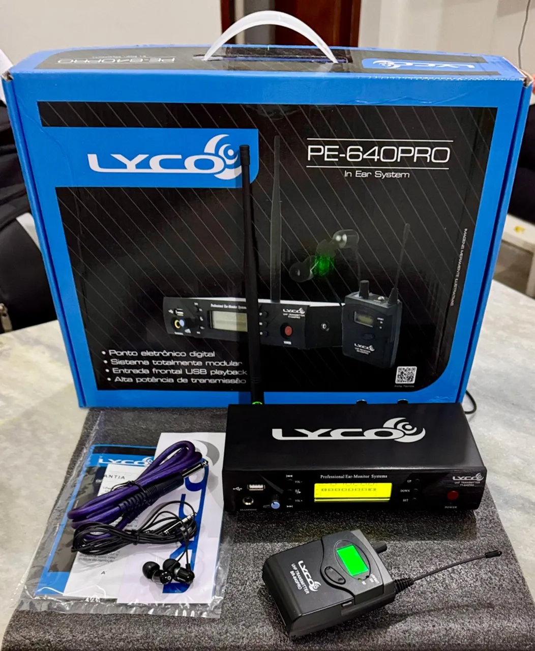SISTEMA IN EAR LYCO PE640 PRO (NOVO)