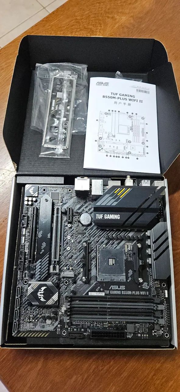 Placa mãe Asus b550m plus wifi2 - Foto 3
