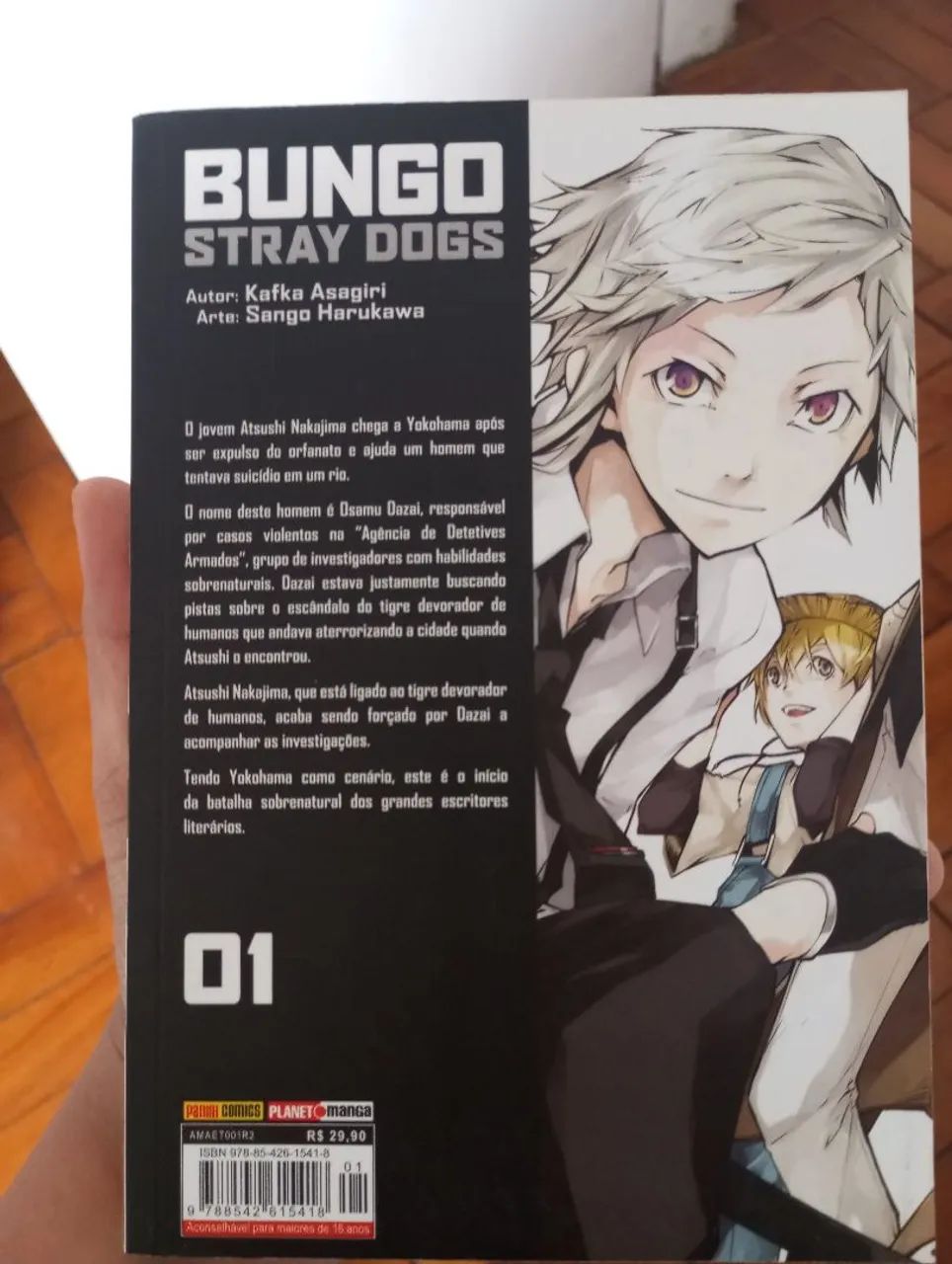 Manga Bungo Stray Dogs cap-01 - Foto 2