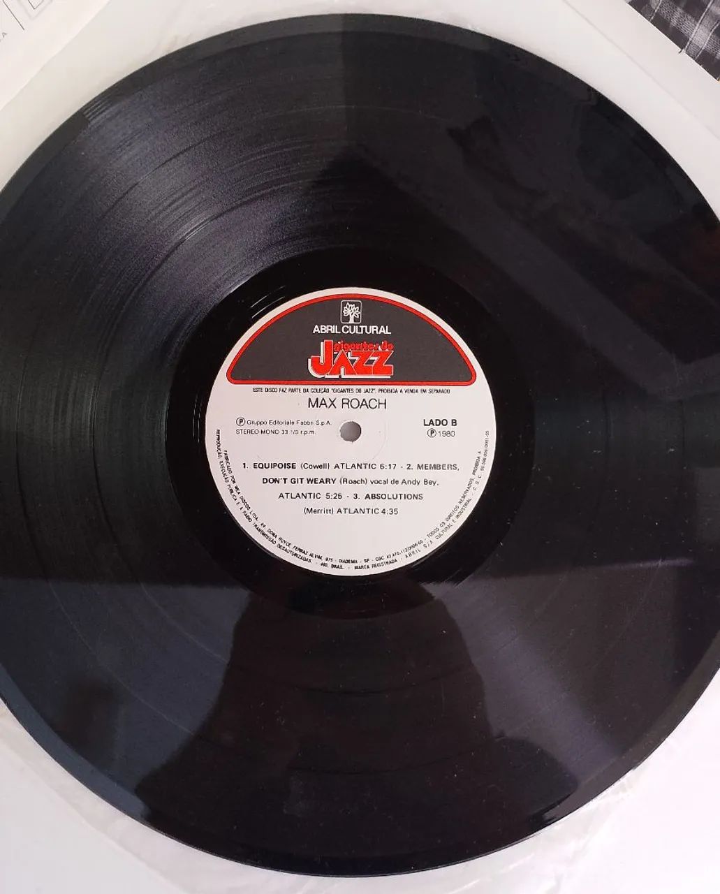Max Roach Gigantes do Jazz LP vinil  - Foto 4