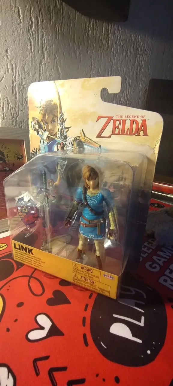 Boneco Link, The Legend of Zelda Lacrado!!! - Foto 2