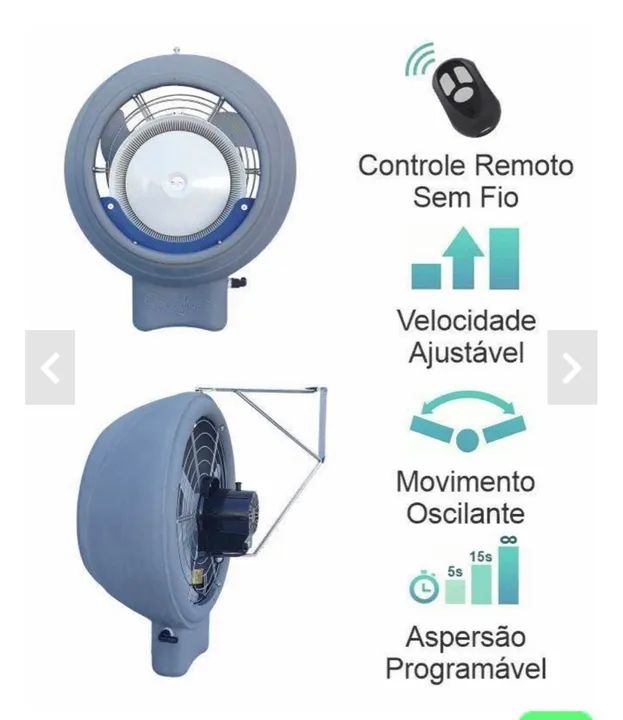 Climatizador de Ar com Controle Remoto - Foto 3