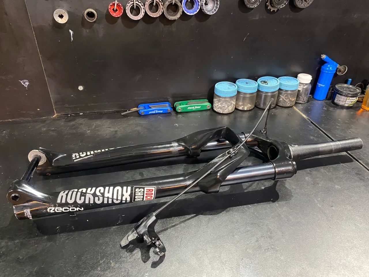 Suspensão RockShox Recon Boost 110mm