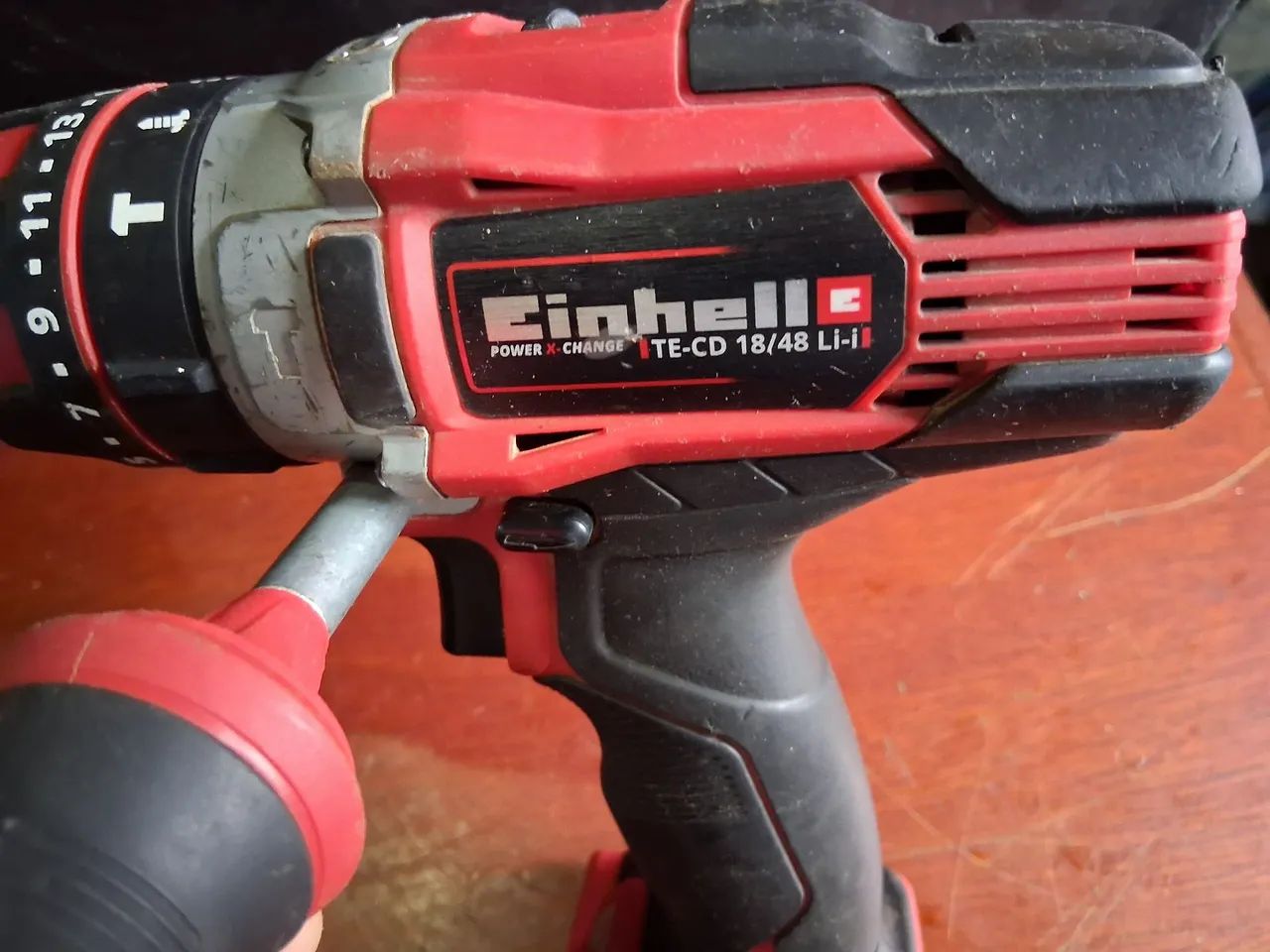Parafusadeira com impacto Einhell TE-CD 18/48 LI-I SOLO - Foto 5