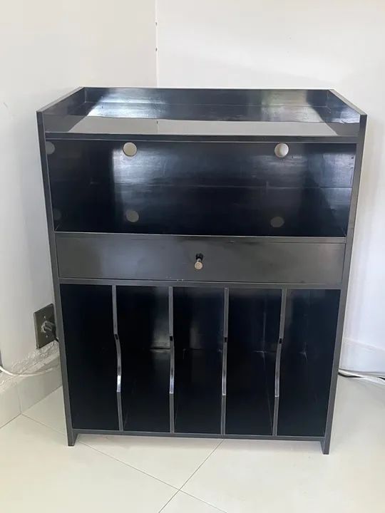 Mesa para vitrola e discos de vinil  - Foto 3