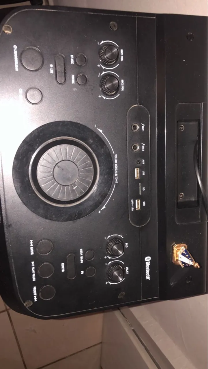 Caixa de Som Portátil Bluetooth