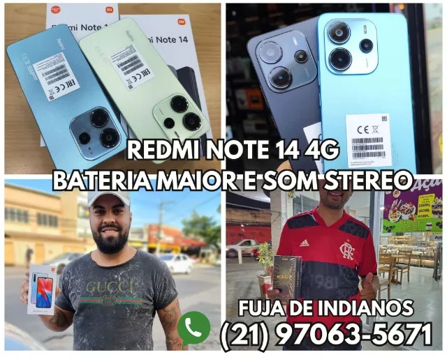 Redmi Note 14 Barato com Nota