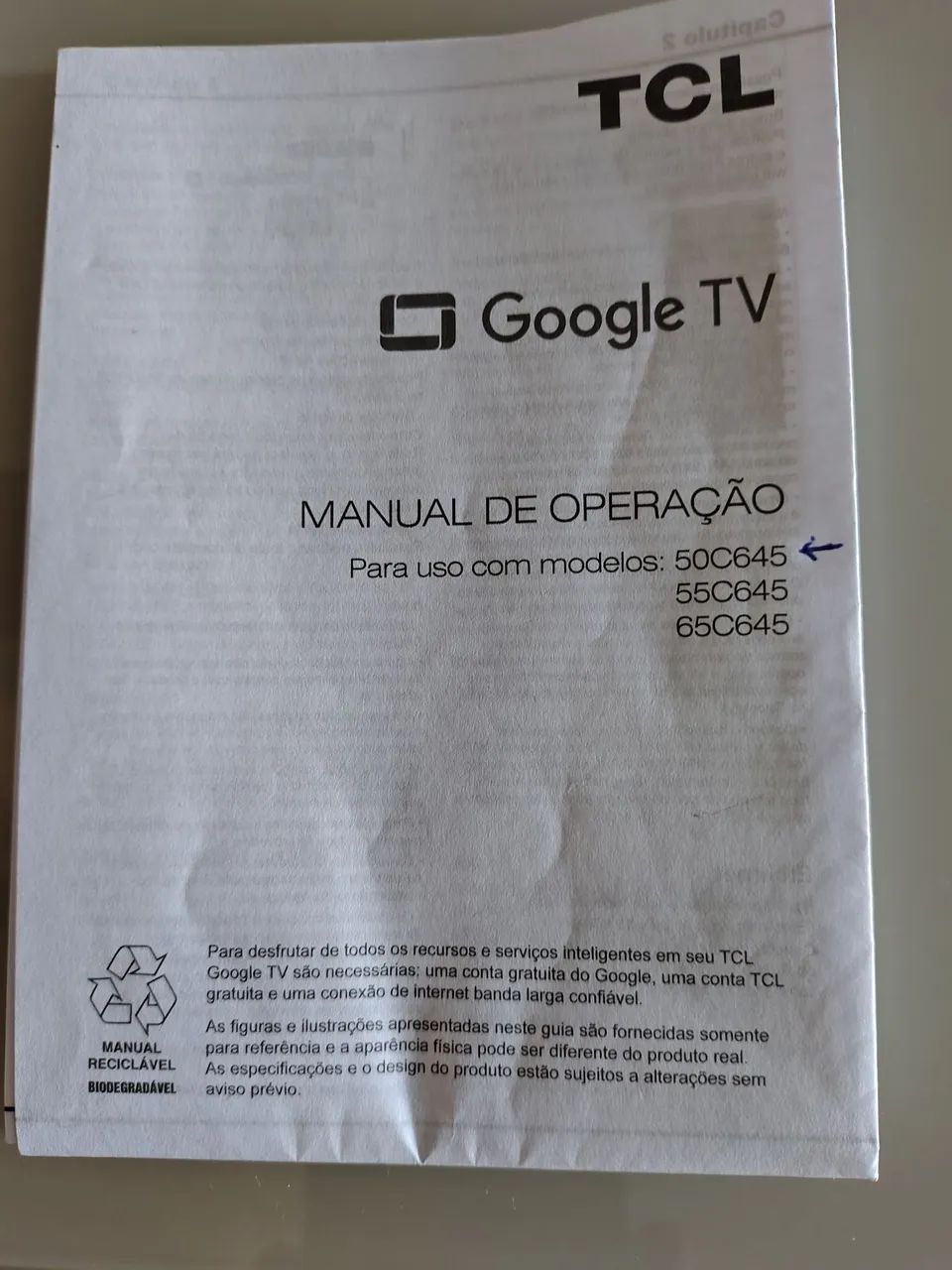 TV Smart 4K QLED 50" UHD TCL, menos de 3 meses de uso, nota fiscal e na garantia  - Foto 3