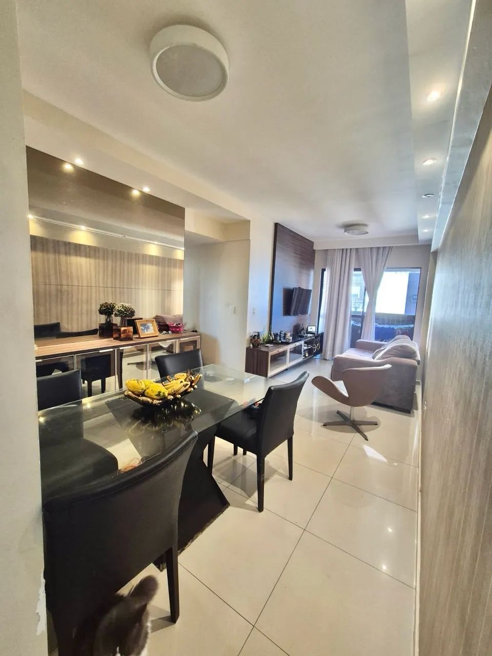 69m² | 3 Quartos (1 Suíte) | Andar alto na Gruta