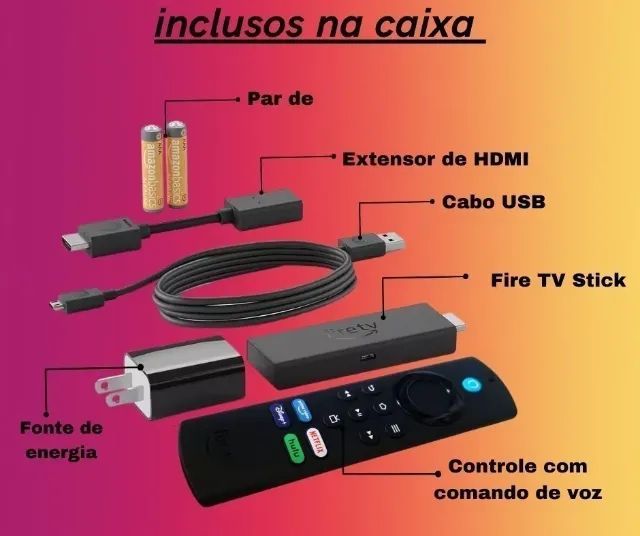 Amazon Fire TV Stick Lite 2º Geração - Foto 3
