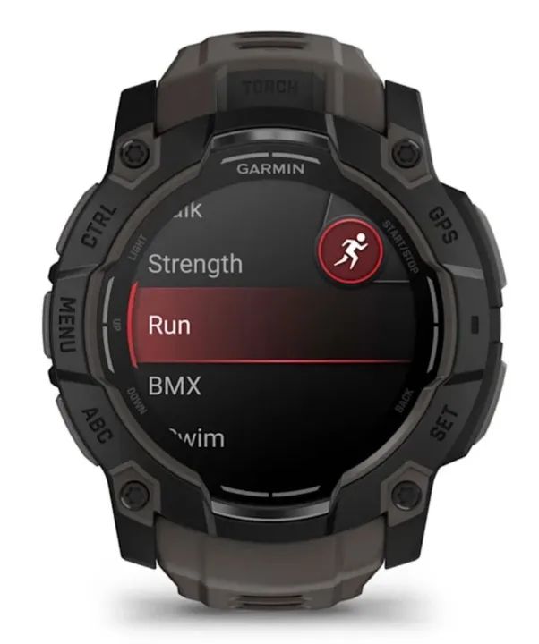 Relógio Garmin Instinct 3 50mm AMOLED- Preto 010-03020-00 (Novos/Lacrados) - Foto 4