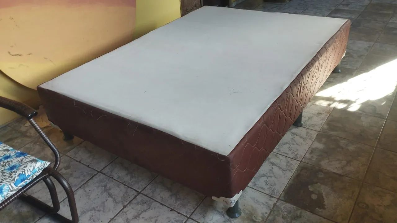 Cama box.. com Base .... 2 peças .. ver fotos.. - Foto 2