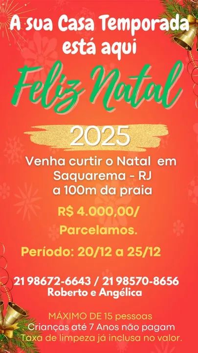 Casa Saquarema Temporada 120m da Praia da Vila - Foto 14