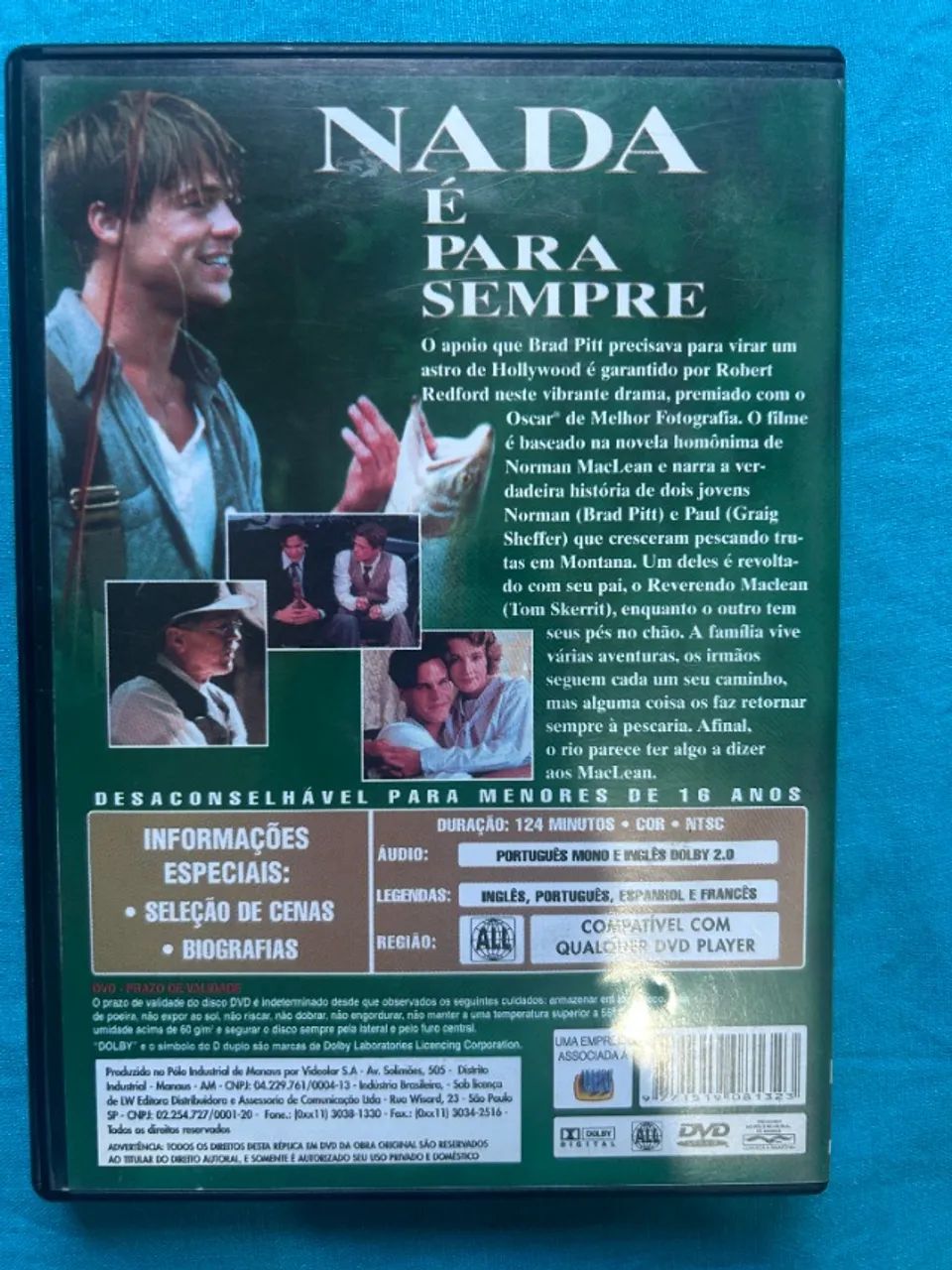 DVD DO FILME NADA É PARA SEMPRE  - Foto 2