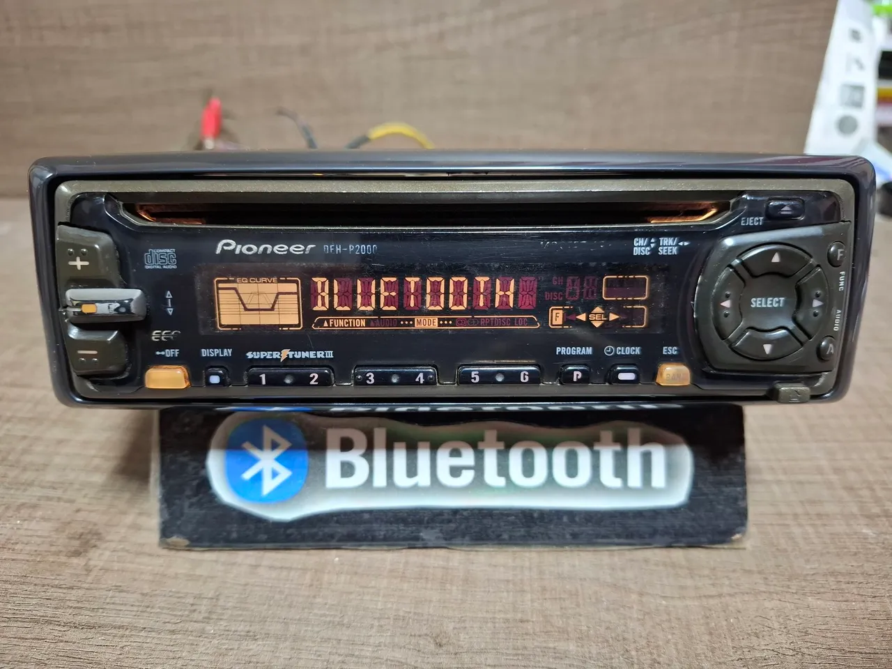 Rádio Pioneer DEH-P2000 Bluetooth