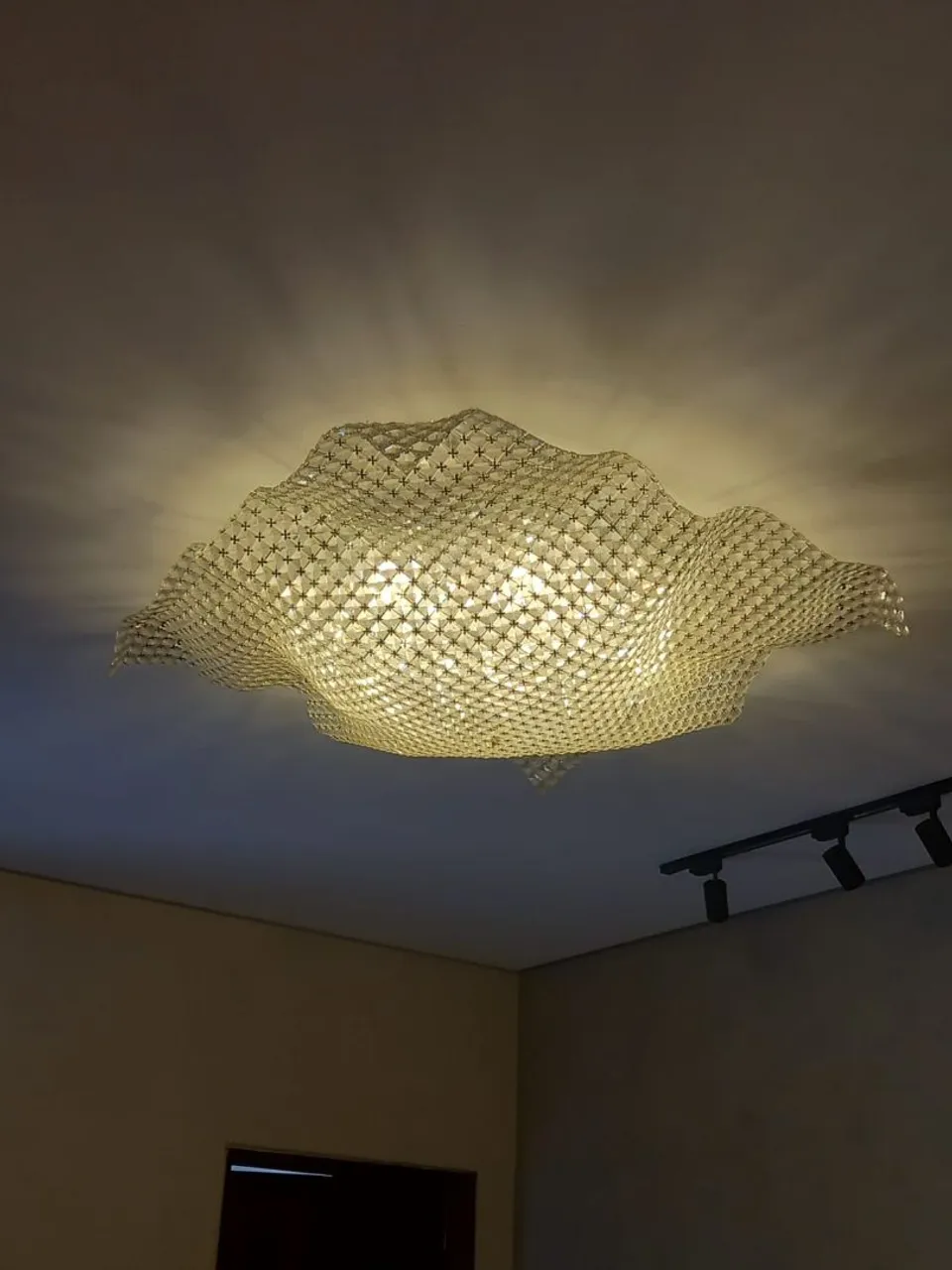 Luminária Lustre de Cristal Moderno