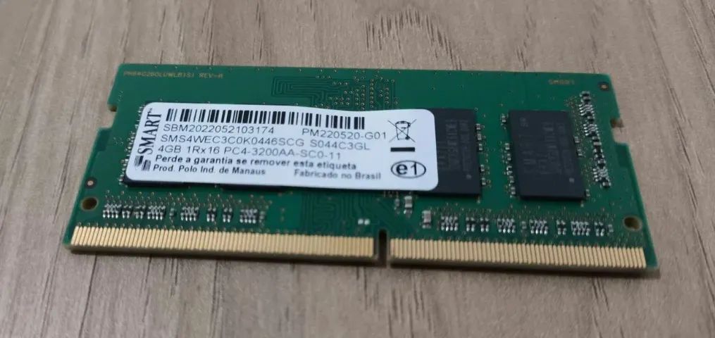 memoria Smart 4gb notebook
