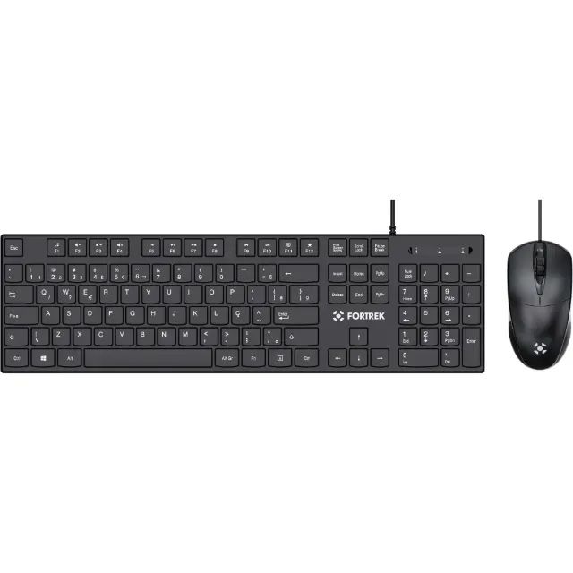 Kit Teclado e Mouse Fortrek C13 - WZetta