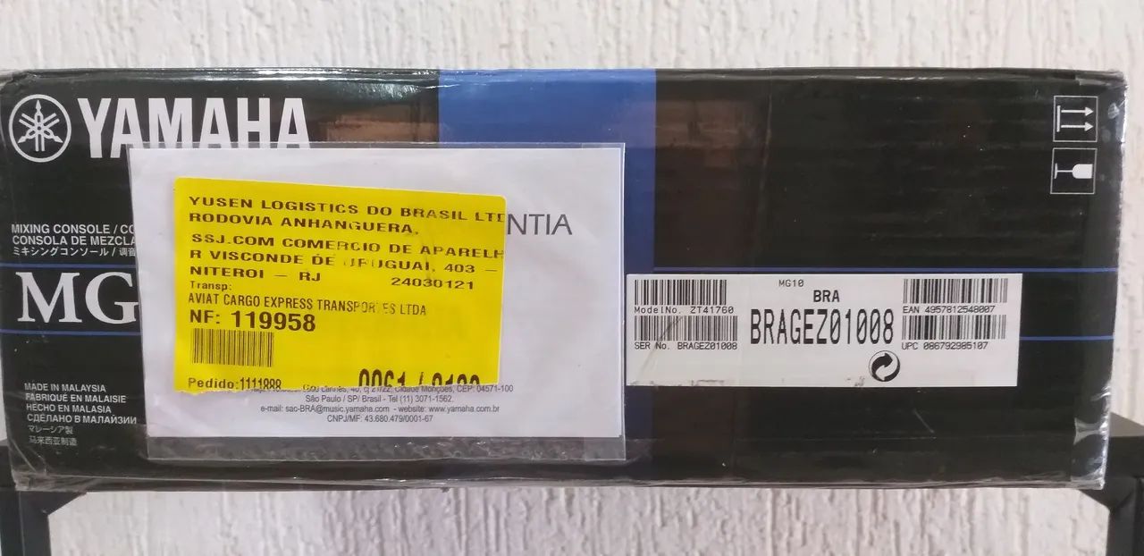 MESA DE SOM YAMAHA MG 10 (Nova na caixa) - Foto 4