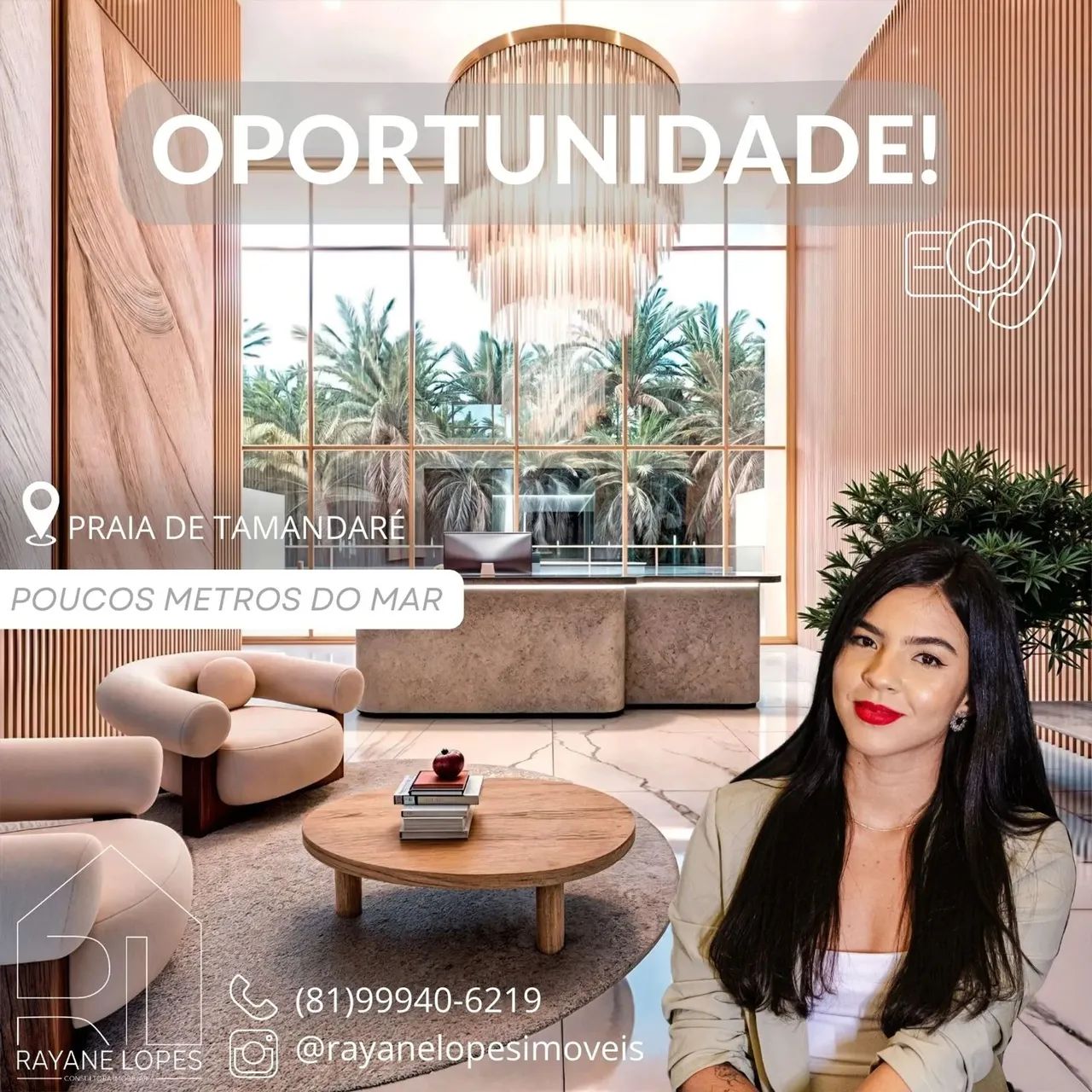 Invista no Litoral de Pernambuco: Rooftop e Piscina com vista para o mar em Tamandaré