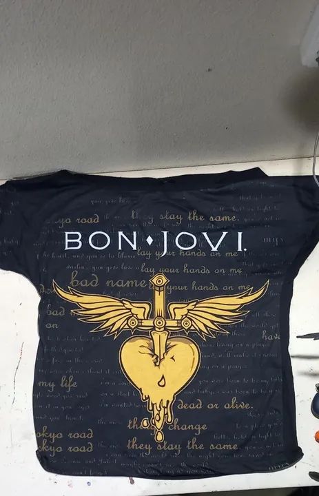 Camiseta Bon Jovi - Foto 3