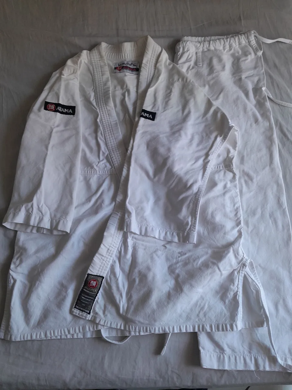 Kimono Atama Branco - Karatê 