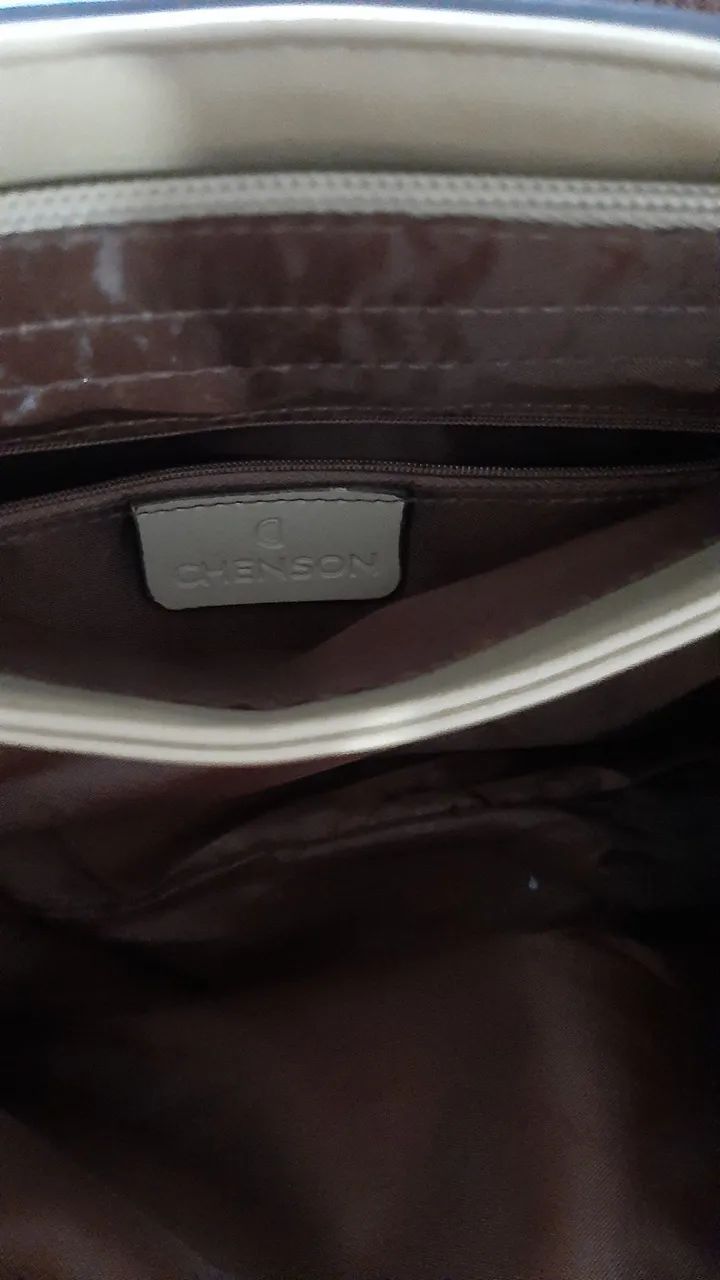 Bolsa Chenson Bege - Foto 5