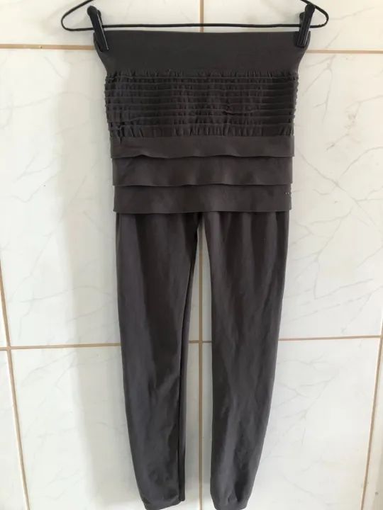 Calça legging tipo meia (P/M) - Foto 2