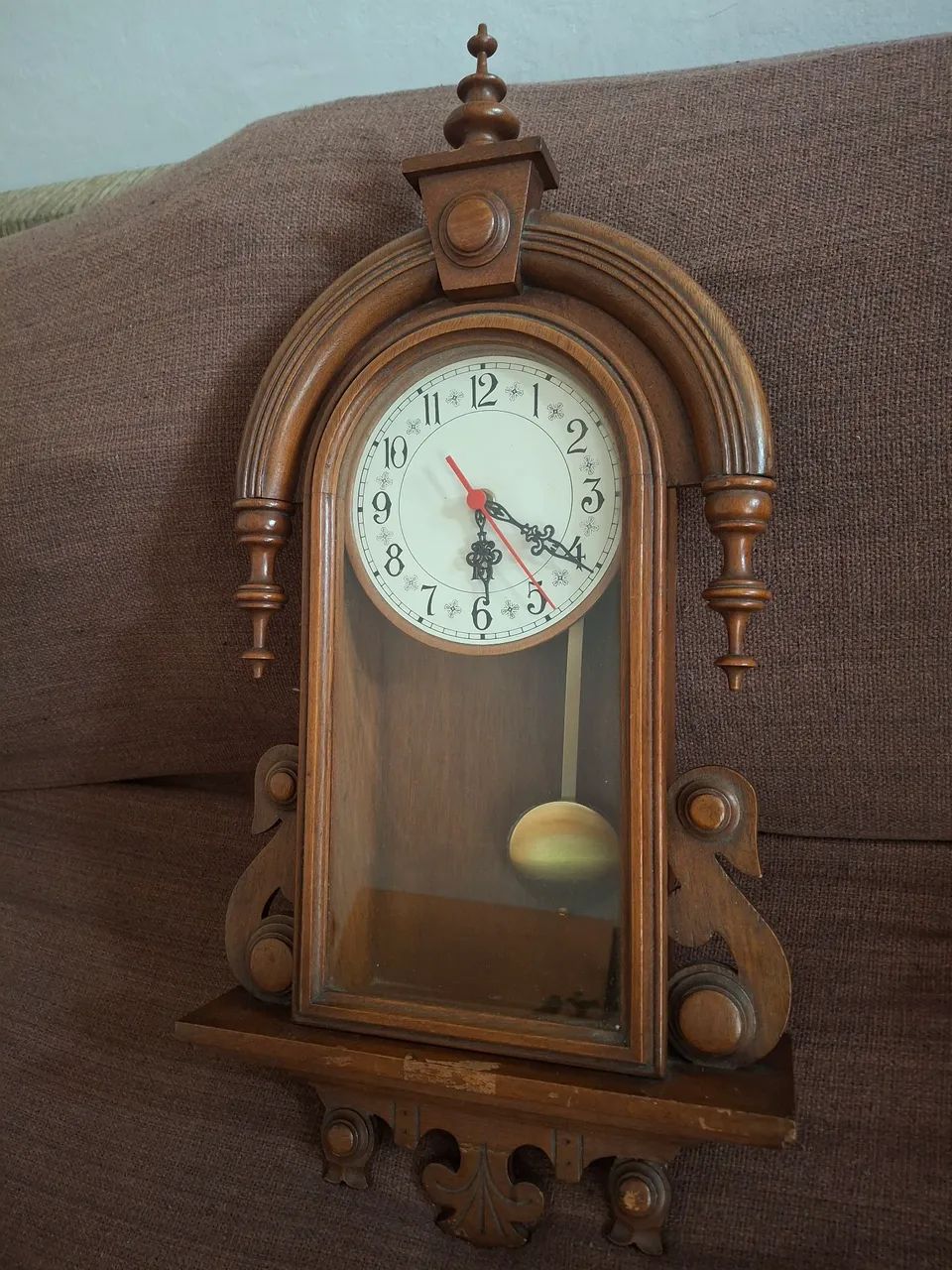 Relógio antigo de parede  - Foto 3