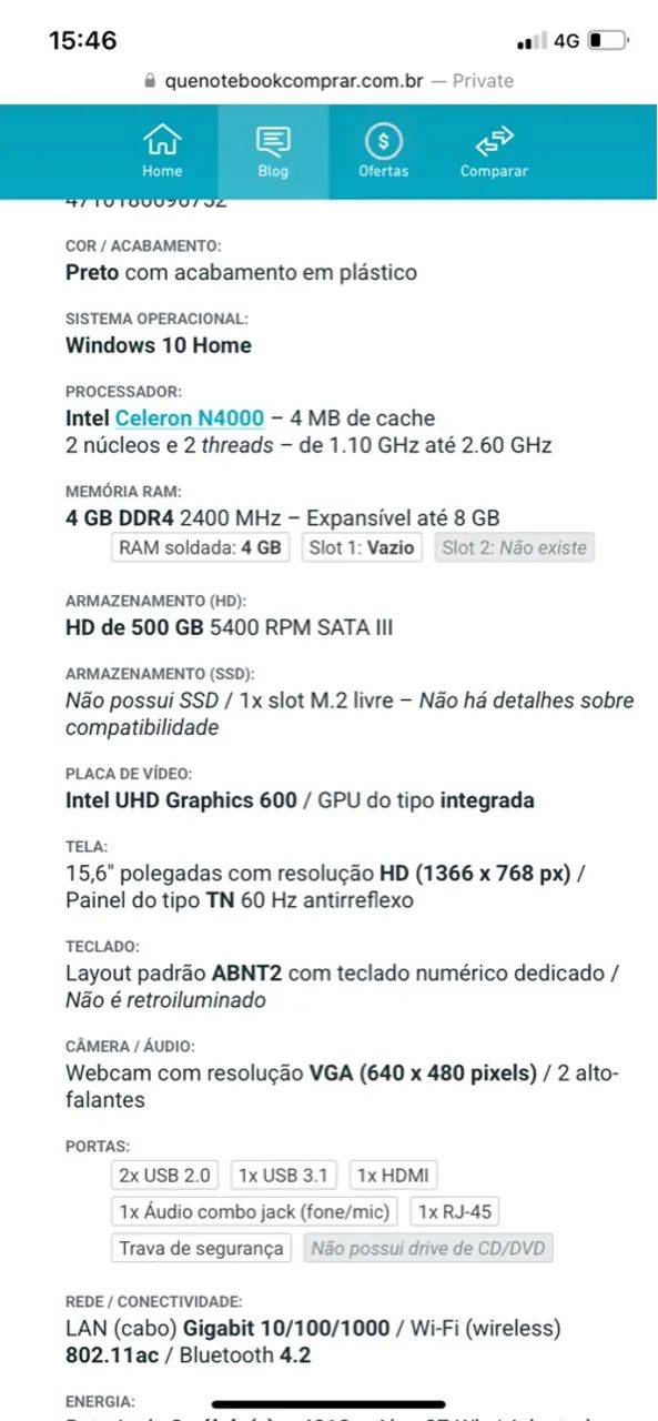 Notebook Acer, valor negociável! - Foto 4