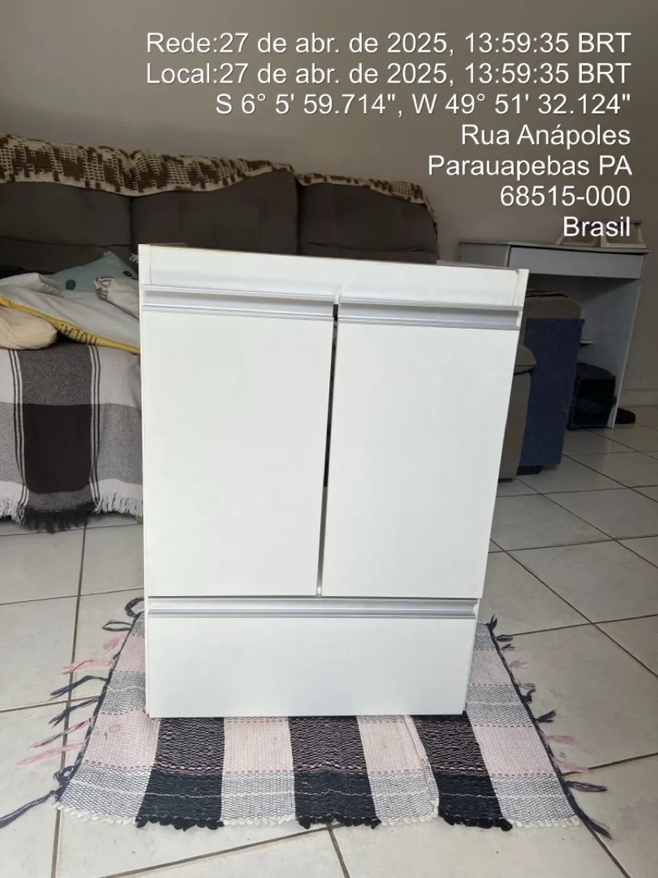 Armário para banheiro 73x45x53cm - Foto 3