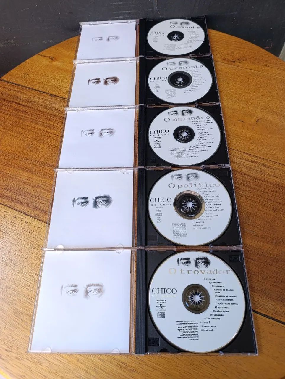 Coleção 5 CDs Chico Buarque - 50 Anos - Foto 3