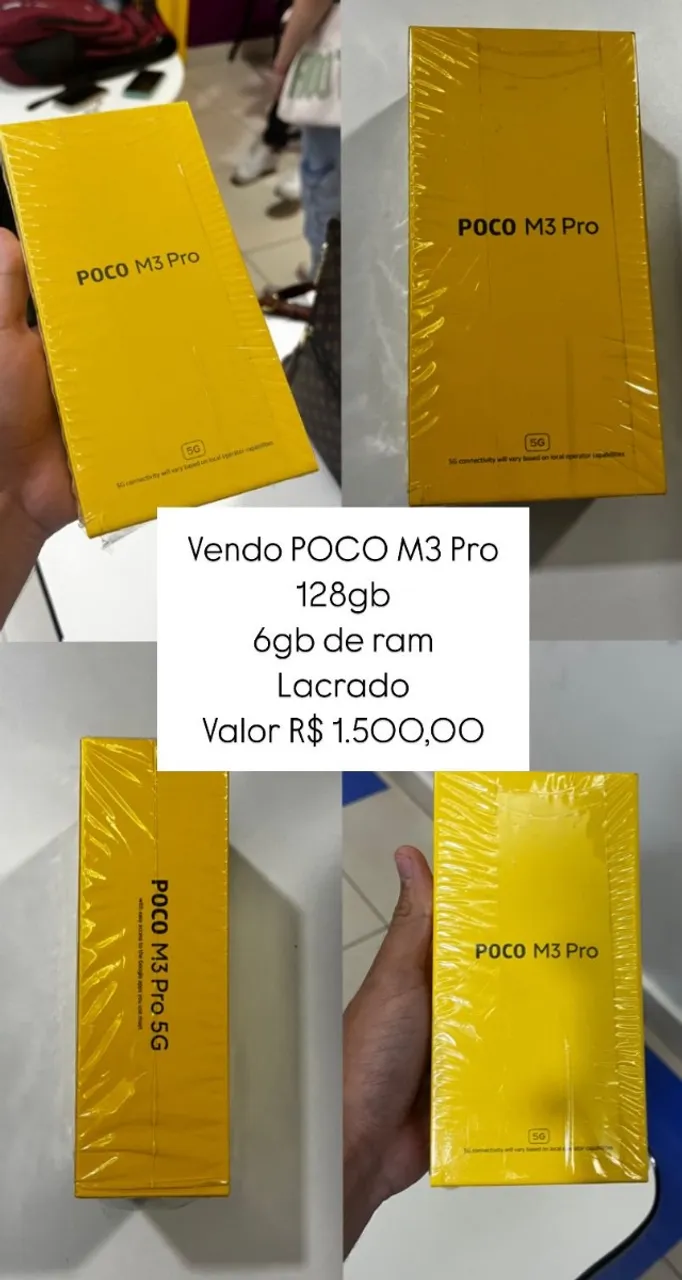 Celular POÇO M3 PRO 128gb
