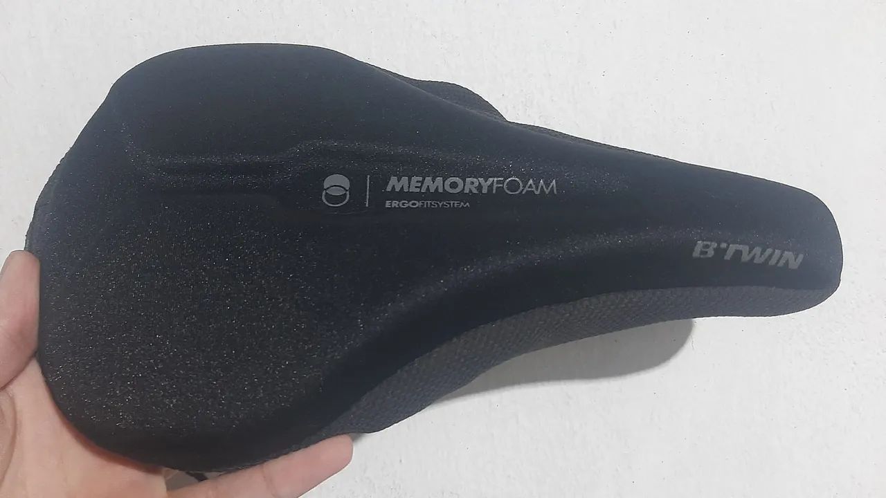 Capa De Selim Banco Bike Memoryfoam 500 Btwin Original M