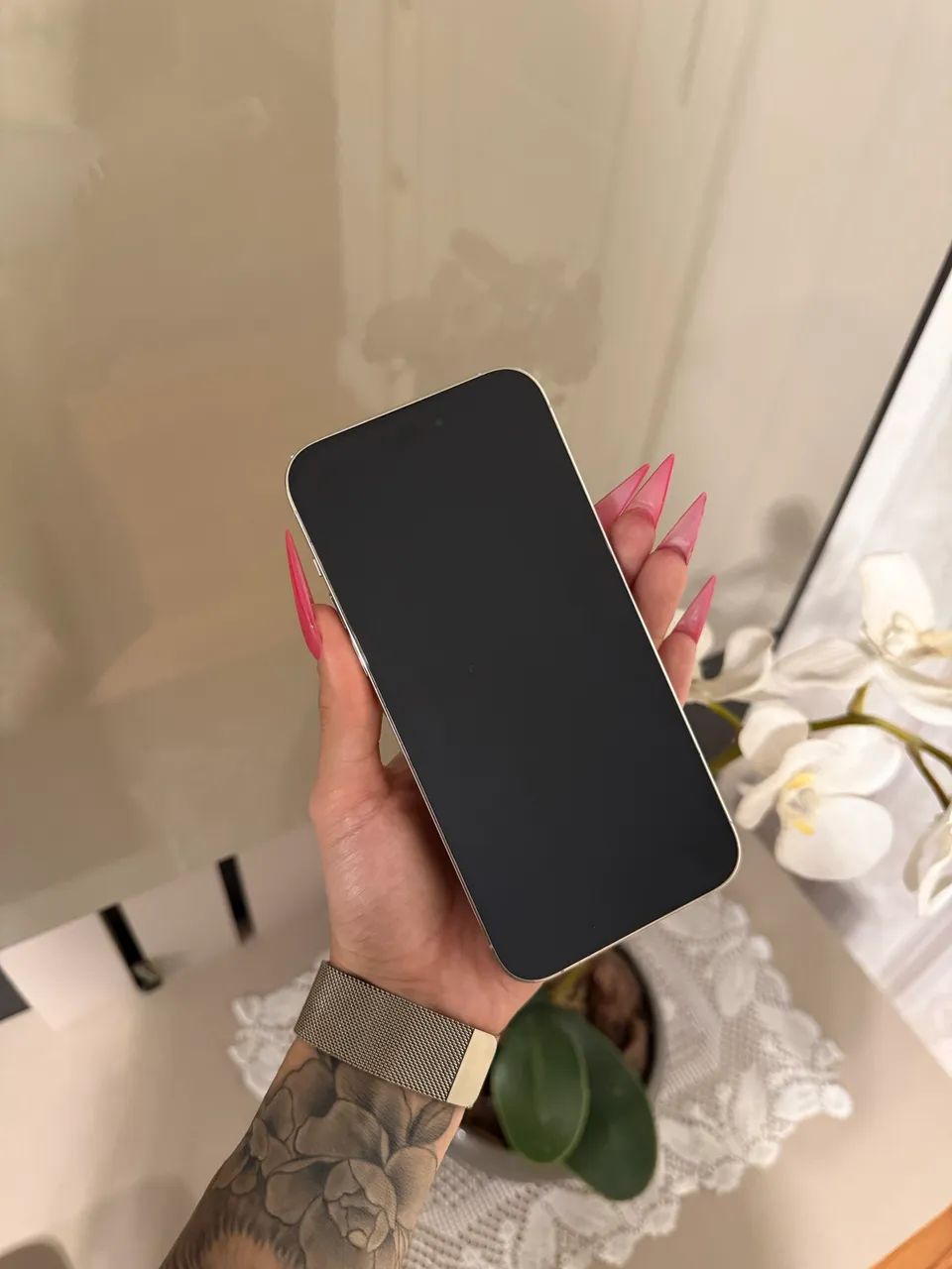 iPhone 14 Pro Max 256gb Branco IMPECÁVEL - Celulares e Smartphones