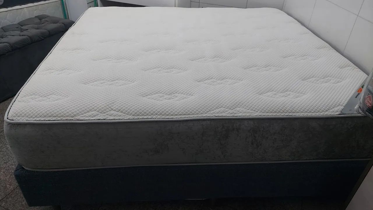 Cama King Size, Ortobom (Orthopur) - ENTREGA GRÁTIS - Foto 2