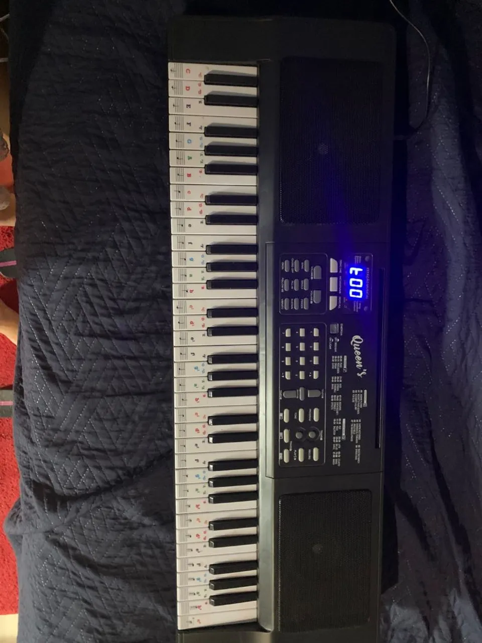 Teclado Musical 61 Teclas Queen's