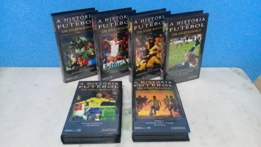 Box Vhs A História Do Futebol - Um Jogo Mágico - Foto 5