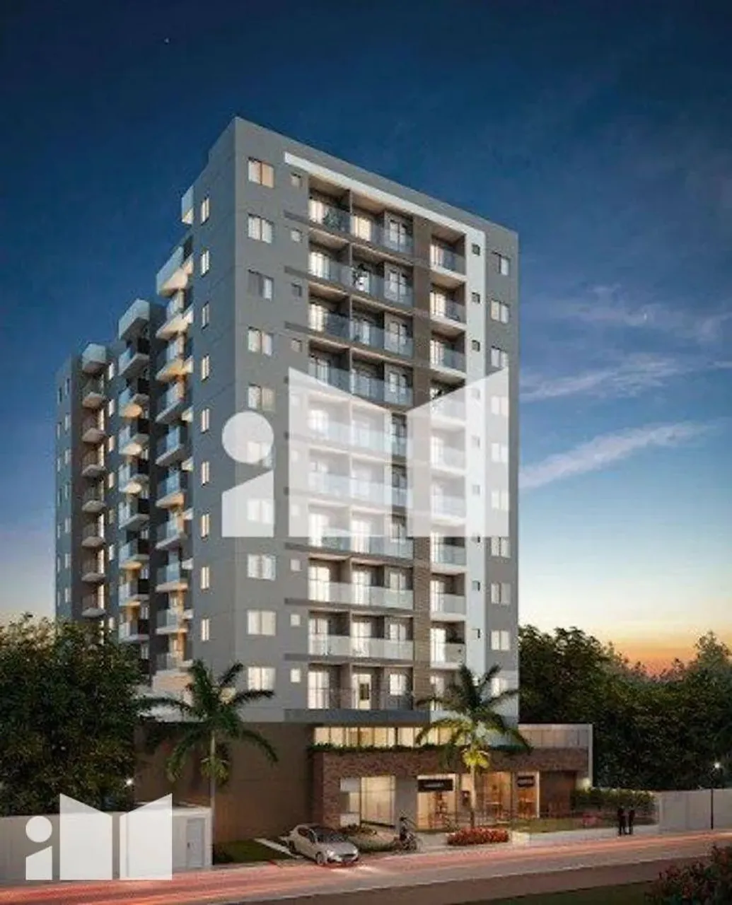 Ed. Modan 500- 2 Qts- 48m²- 1 Banheiro- 1 Vaga- Lazer completo