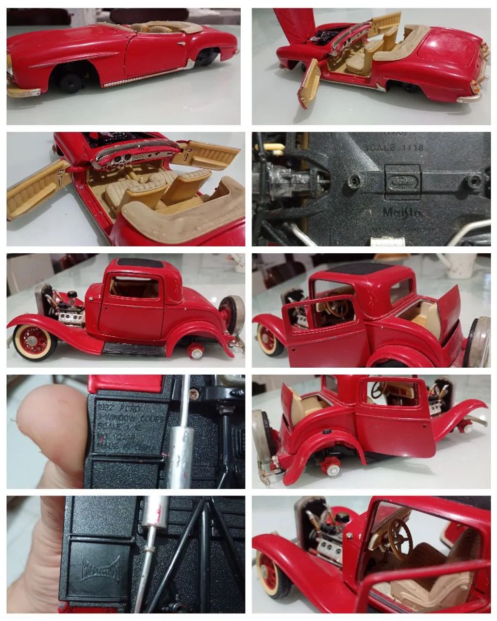 Coleção/Lote miniaturas Escala 1/24 e 1/18(para restauro) - Foto 5