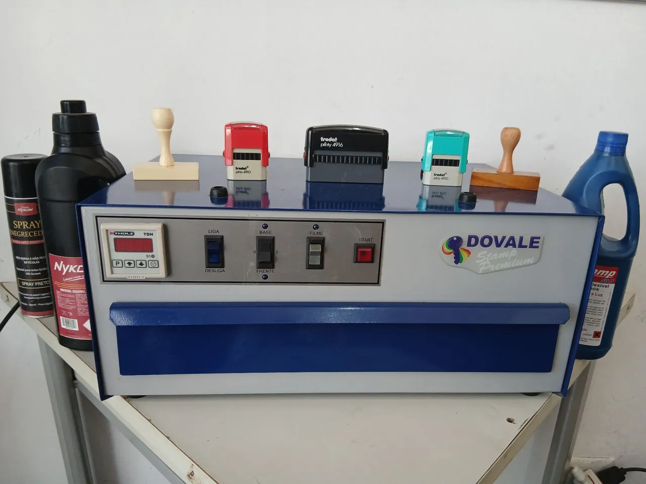 Máquina de Carimbar Dovale Stamp Premium